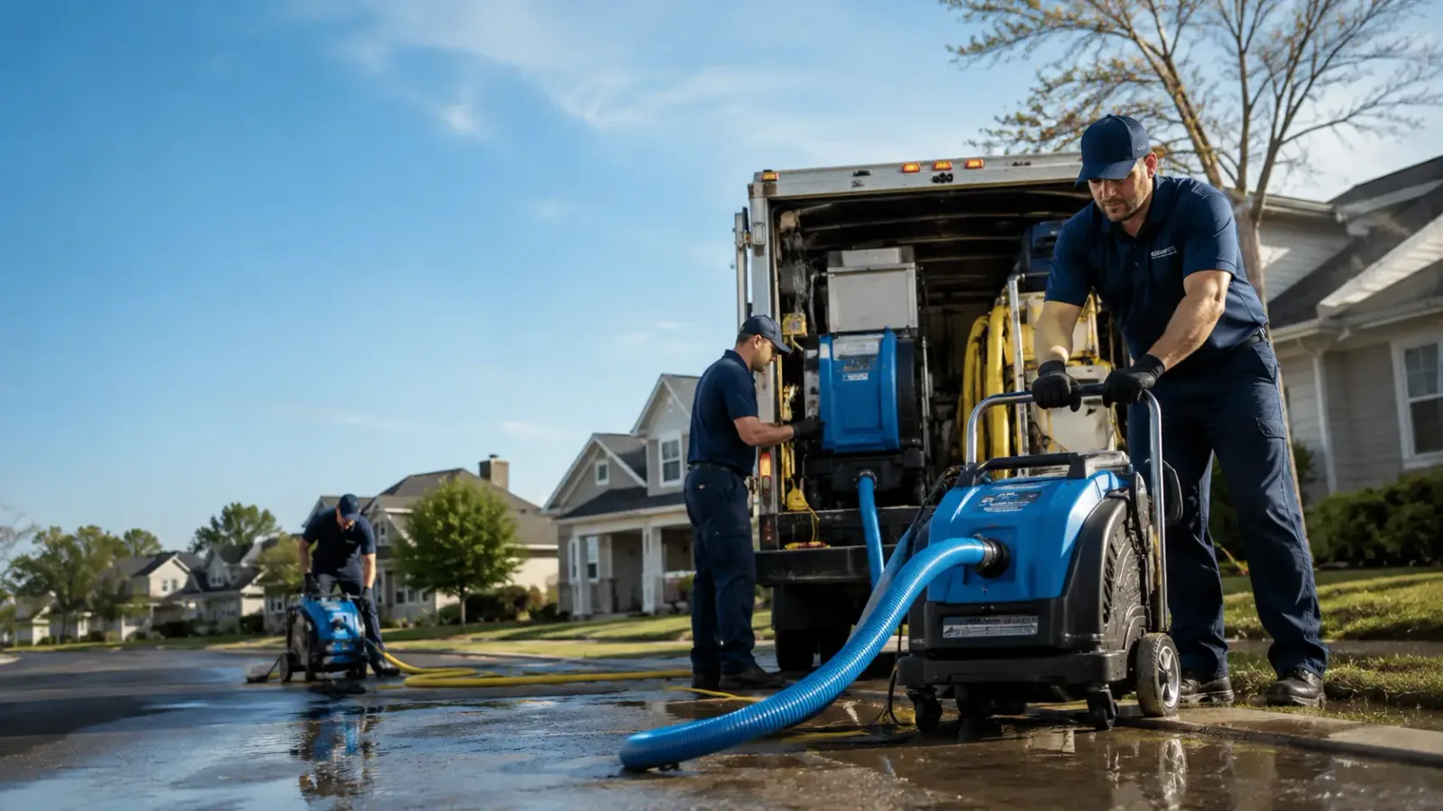 Flood Damage Cleanup in Atlantic Mine, MI